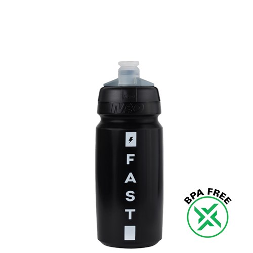 Pilot Water Bottle - 620ml - Black/White - Ride Fast