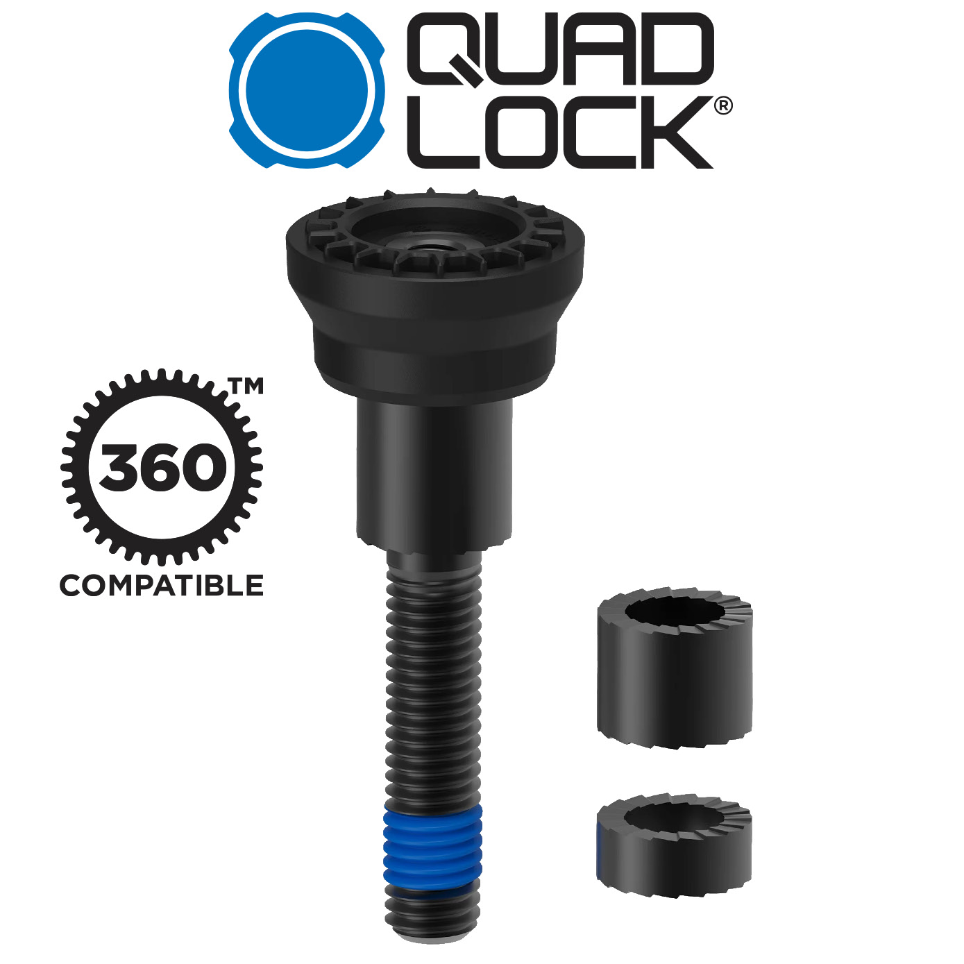 Quad Lock 360 Base - Single Bolt - M8