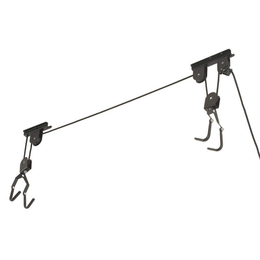 Pulley system for storage online