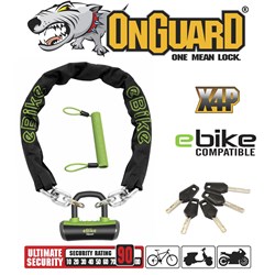 Mastiff Chain-Lock Keyed 110cm x 12mm - e-Bike Series