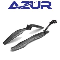 Azur M1 Guard MTB Front//Rear Seatpost Mudguard Set Black