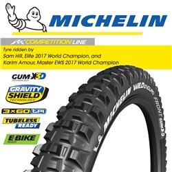 Wild Enduro Front Gum-X3D - 29"x2.4"- Foldable