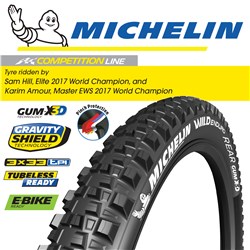 Wild Enduro Rear Gum-X3D -  29"x2.4" - Foldable