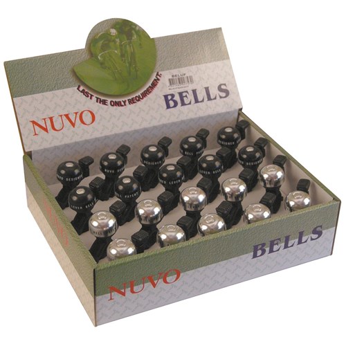 BELL ALLOY UNI FIT 10 BLACK/10 SILVER PER BOX